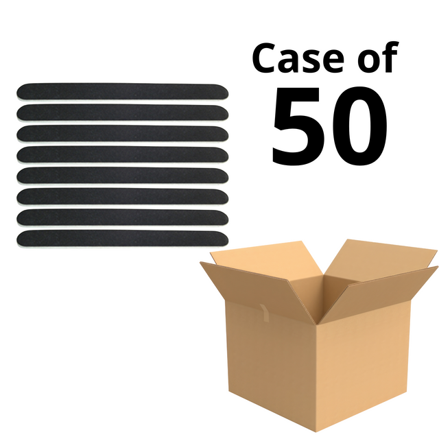 DL Pro White Cushion Center File - 120/240 Grit - DL-C34, Case Pack of 50