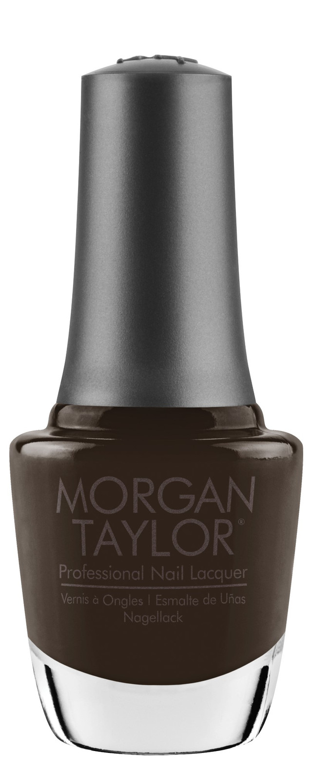 Morgan Taylor Nail Lacquer "Artwork In Progress", Medium Brown Crème, 15mL |.5 fl oz -In Frame Collection