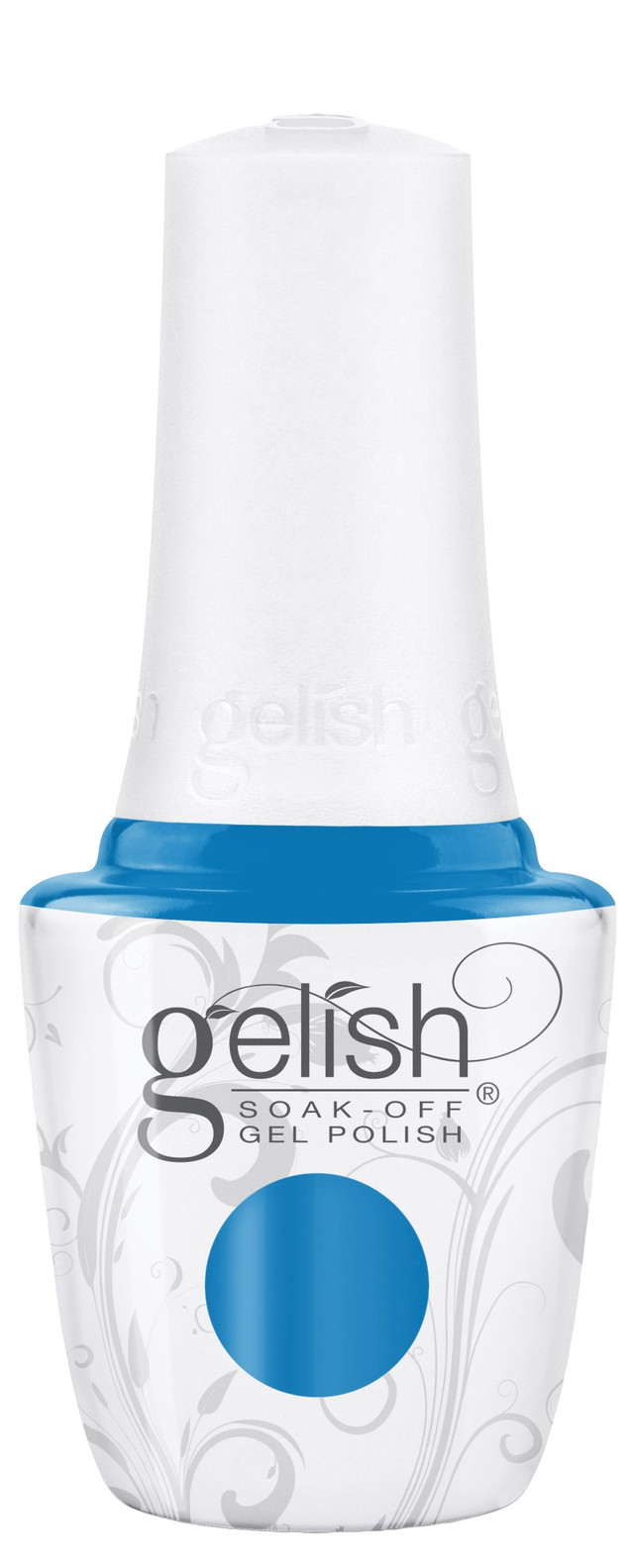 Gelish Soak-Off Gel Polish "I Was Framed", Cerulean Blue Crème, 15mL |.5 fl oz -In Frame Collection