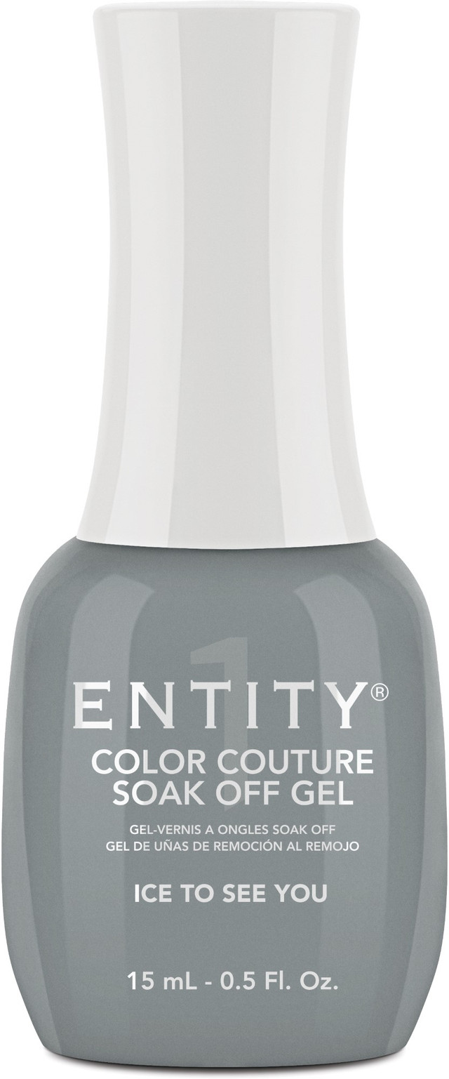 Entity One Color Couture Gel Polish "Ice To See You!" - Gray Crème, 15mL|5fl