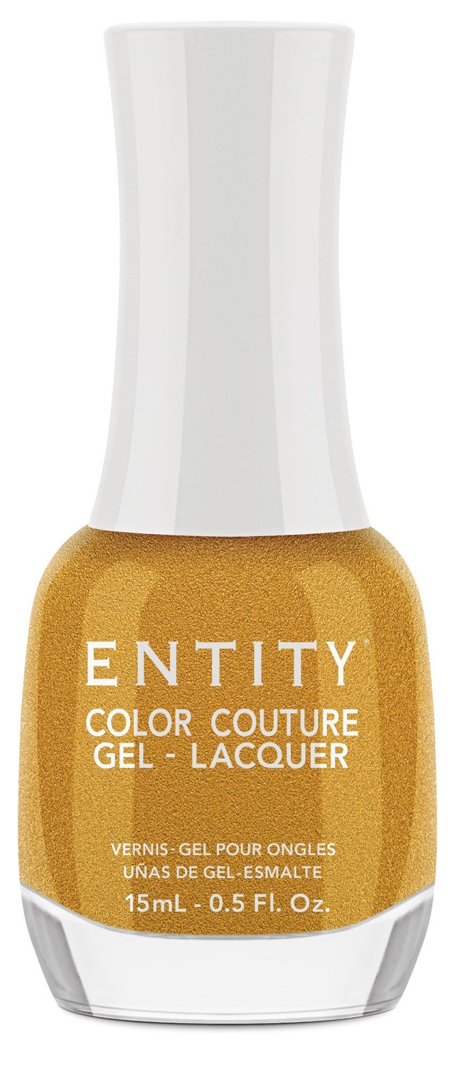 Entity Extended Wear Hybrid Gel-Lacquer "Frost Impressions" -Gold Yellow Pearl, 15mL|5fl