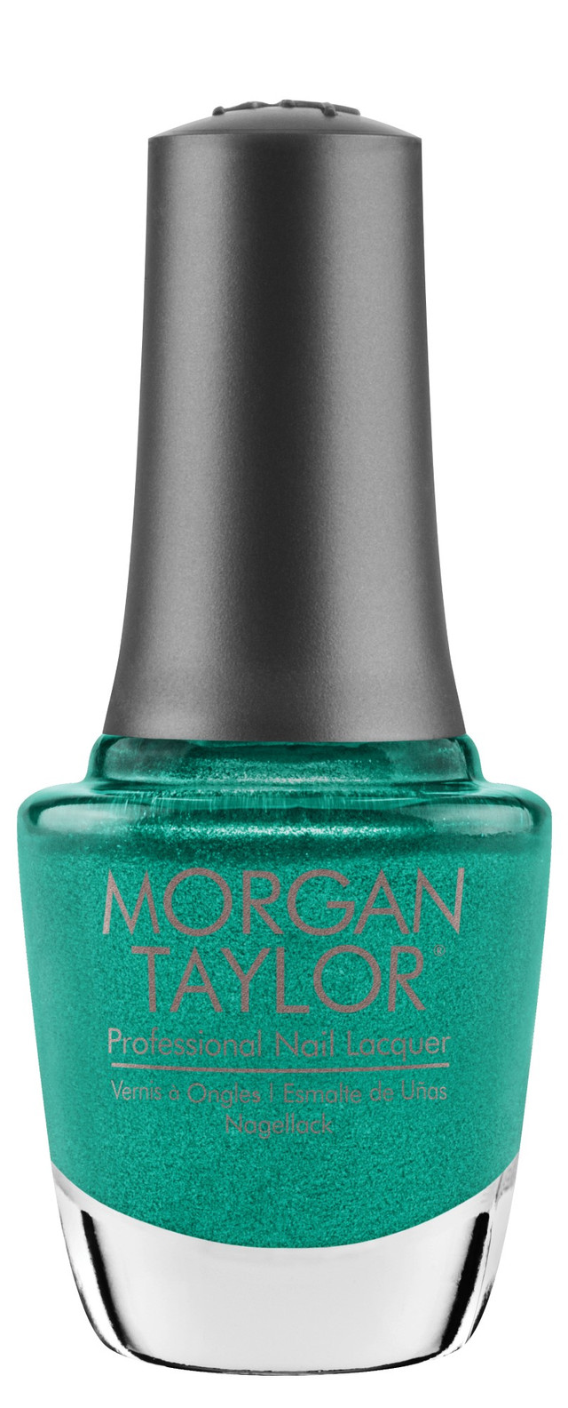 Morgan Taylor Nail Lacquer "What The Fluff?", Vibrant Teal Metallic, 15mL | .5fl oz - 3110546