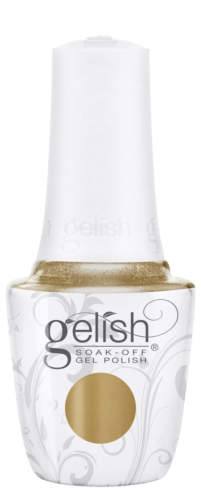 Gelish Soak-Off Gel Polish "Cuddle Me Tight", Antique Gold Metallic, 15 mL | .5fl oz - 1110543