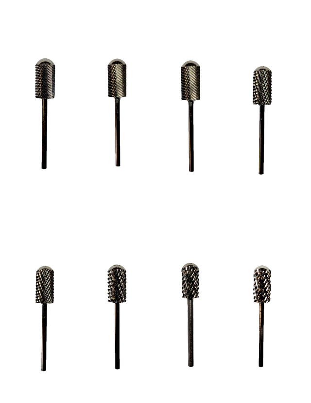 Nail Supply Inc. E-File 3/32" Bit Bundle, 8 pieces
