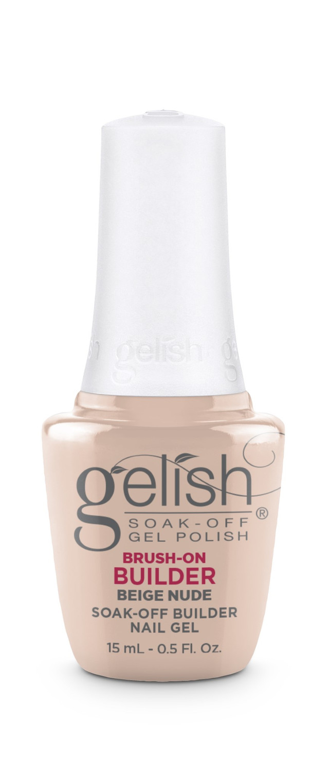 Gelish Beige Nude Brush-On Builder Gel, 15mL | .5fl. Oz.