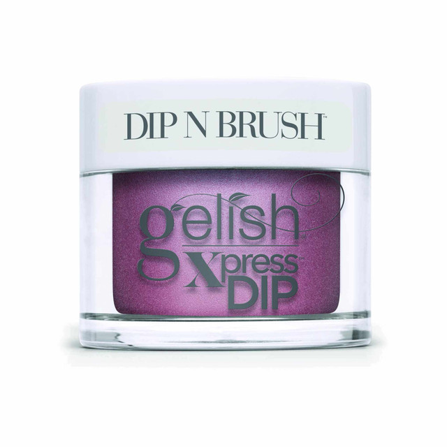 Gelish Xpress Dip n Brush "Rose-Y Cheeks" - Coral Pink Pearl - 43g | 1.5 oz - 1620322