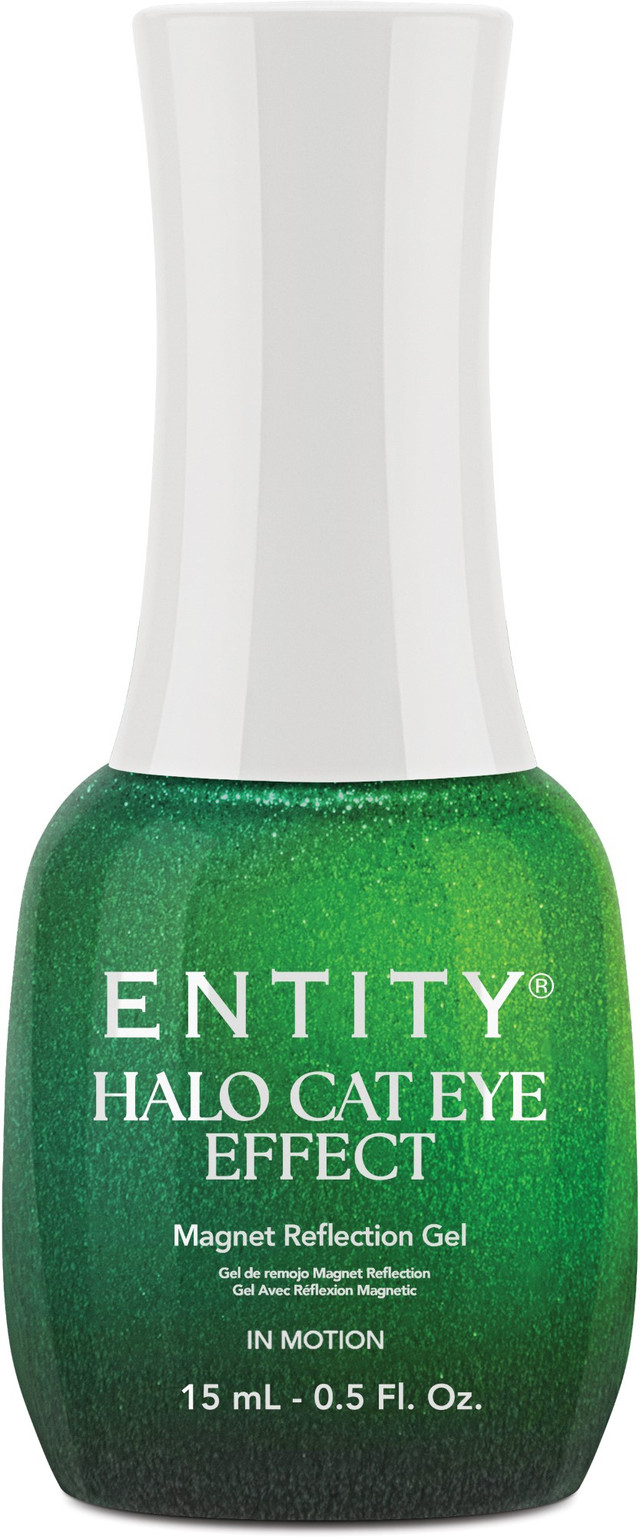 Entity One Color Couture Gel Polish "In Motion", Green to Teal Two-Tone, 15mL | .5 oz - Halo Cat-Eye Effect