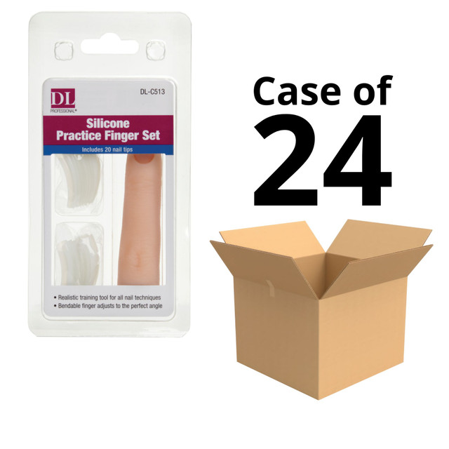 DL Pro Silicone Practice Finger Set, Case of 24 Sets