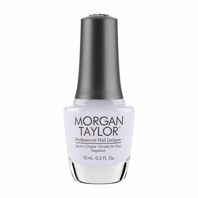 Morgan Taylor Nail Lacquer "Cuddle Bug" - Soft White Sheer, 15 mL | .5 fl. oz.