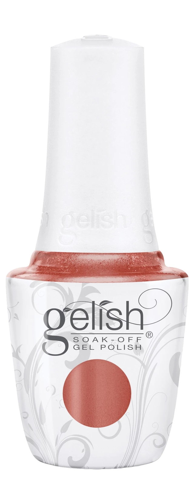 Gelish Soak-Off Gel Polish "Sunset My Heart On Fire", Pumpkin Spice Iridescent, 15mL |.5 fl oz -Living Our Life Collection