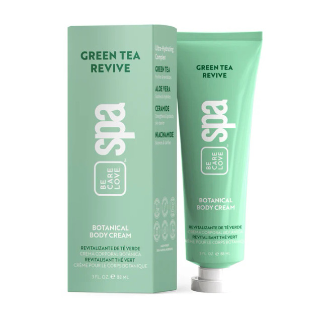 BCL Spa Revive Vegan Hand and  Body Cream, Green Tea Scented
