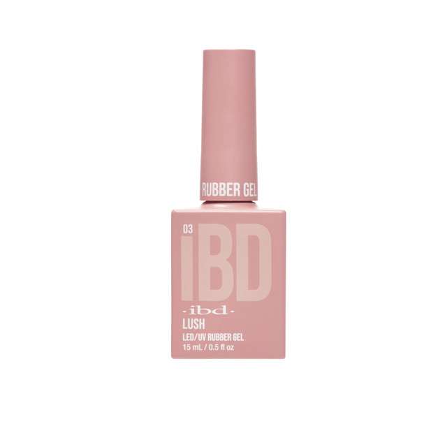 IBD Rubber Gel, Lush, .5 fl. Oz.