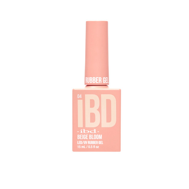 IBD Rubber Gel, Peachy, .5 fl. Oz.
