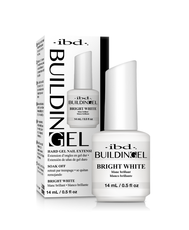 IBD Building Gel Bright White, 0.5 fl oz