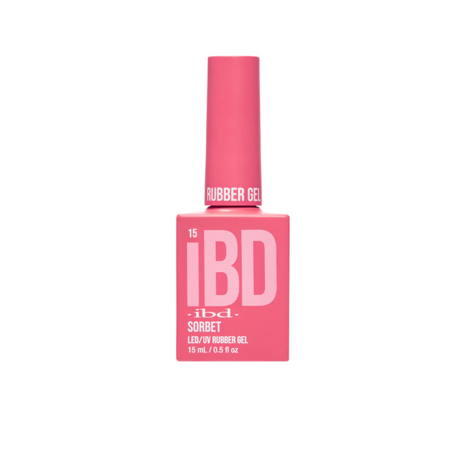 IBD Rubber Gel, Sorbet, .5 fl. Oz.
