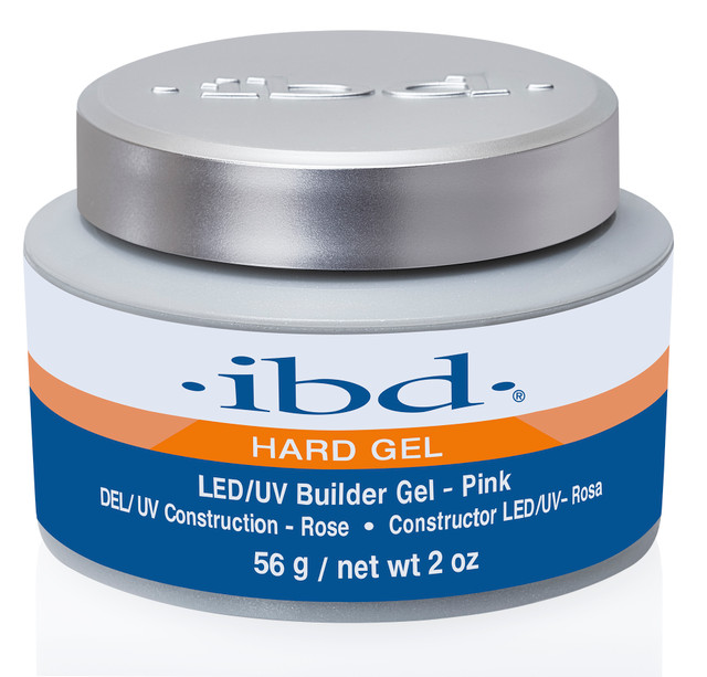 IBD LED/UV Builder Gel, Pink, 2 oz.