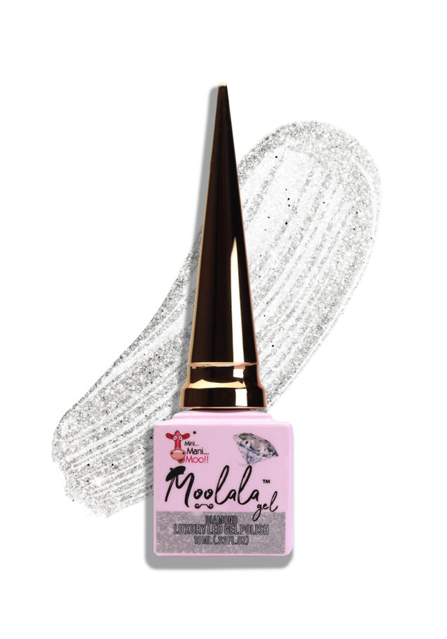 Moolala™ Diamond Luxury Gel Polish, Frosty, 10 mL