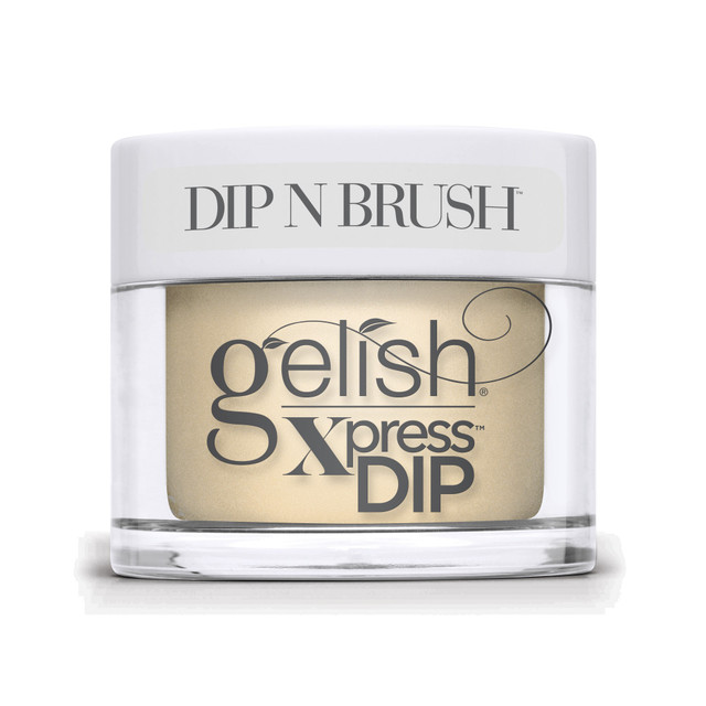 Gelish Xpress Dip "Sunburst Your Bubble",Soft Yellow Pearl, 43g | 1.5 oz - Prism Blooms Collection