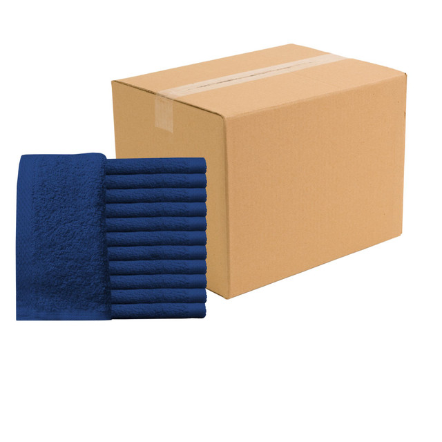 ProTex Luxe3 Hand Towels, Midnight Blue, 16"x29", Pack of 144