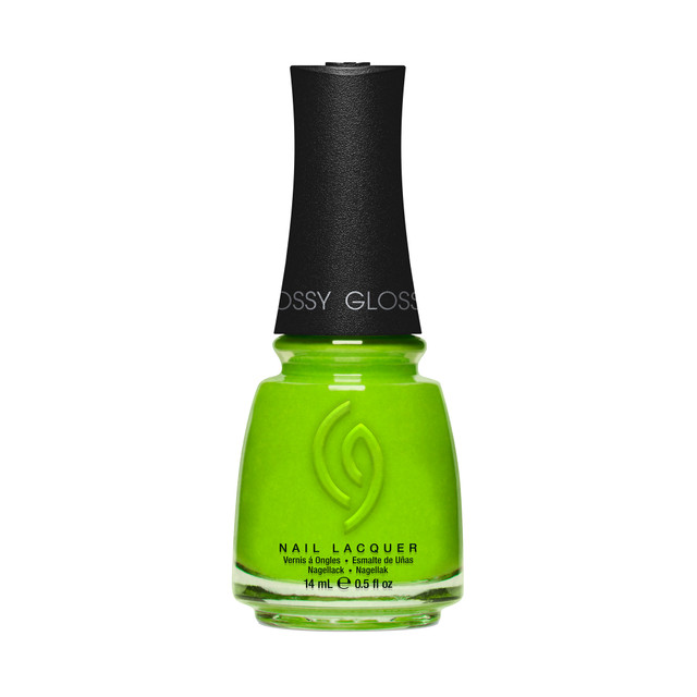 China Glaze "Frosty Lime" Nail Lacquer, 0.5 Oz - 43115