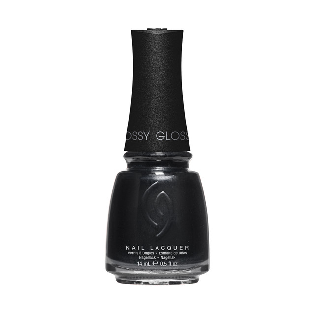 China Glaze "Black Diamond" Nail Lacquer, 0.5 Oz - 38500