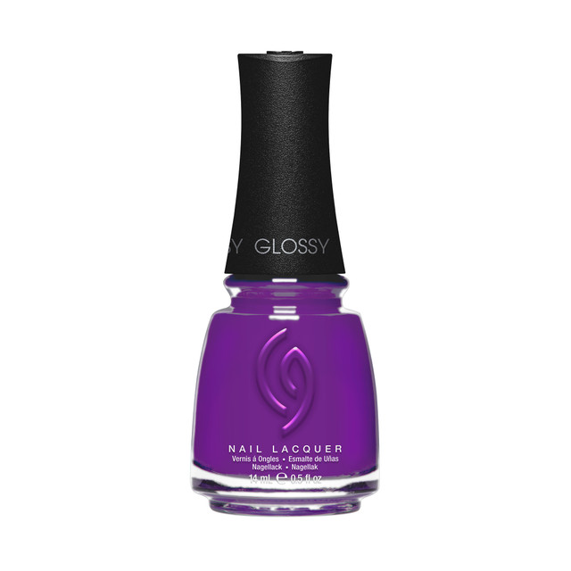 China Glaze "Plur-ple" Nail Lacquer, 0.5 Oz - 41056