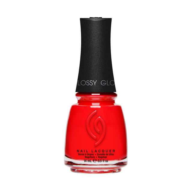 China Glaze "Flame-boyant" Nail Lacquer, 0.5 Oz - 38539
