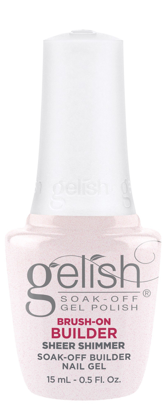 Gelish Sheer Shimmer Brush-On Builder Gel, 15 mL | .5 fl. Oz.