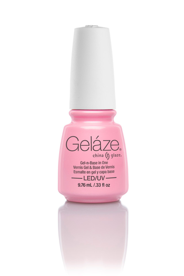 Gelaze by China Glaze "My Sweet Lady" Gel-N-Base Polish, .33 fl. Oz.