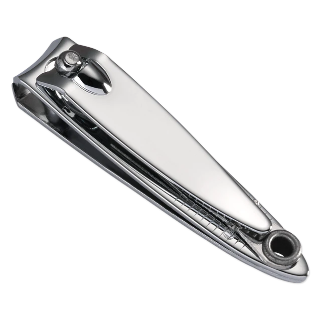 Satin Edge Nail Clipper, Curved Blade