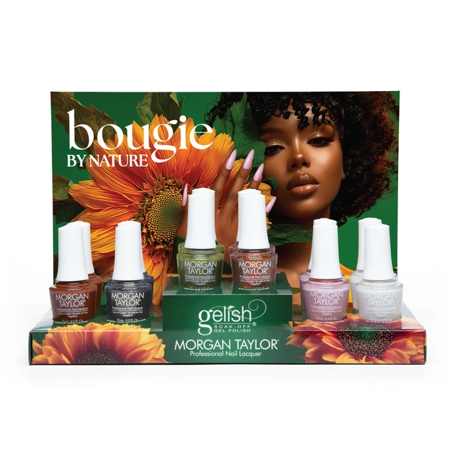 Morgan Taylor Fall 2026 "Bougie by Nature" 12 pc Collection Display, Includes 2 of each Lacquer Shade