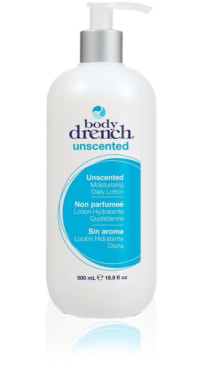 Body Drench, Unscented Moisturizing Lotion, 16.9 oz