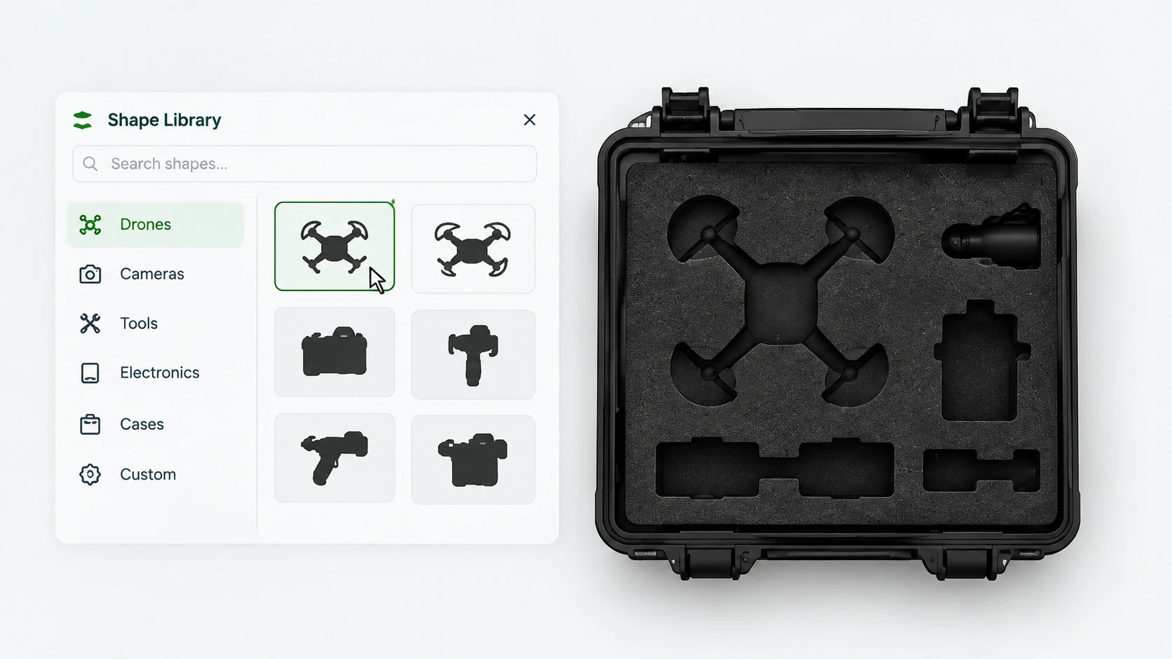 MyCaseBuilder Shape Library