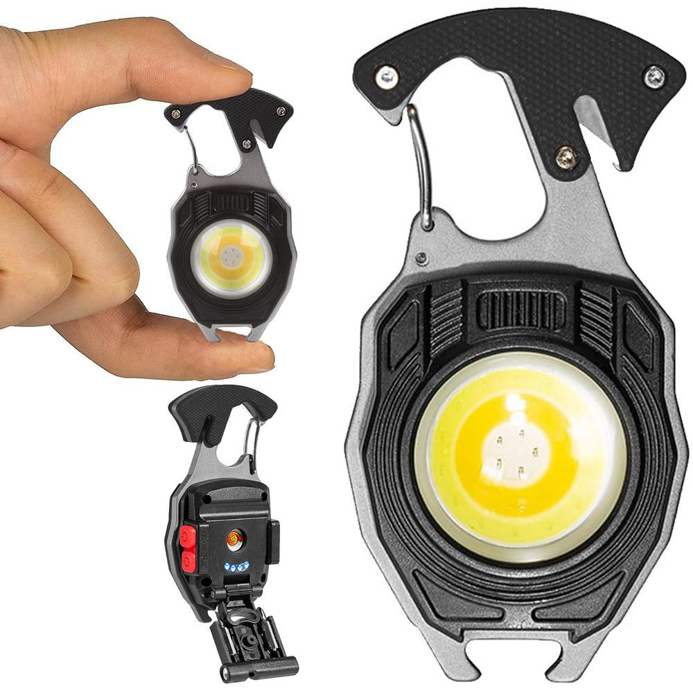 Sifflet à double tuyau Porte-clés pendentif Sifflet d'urgence extérieur