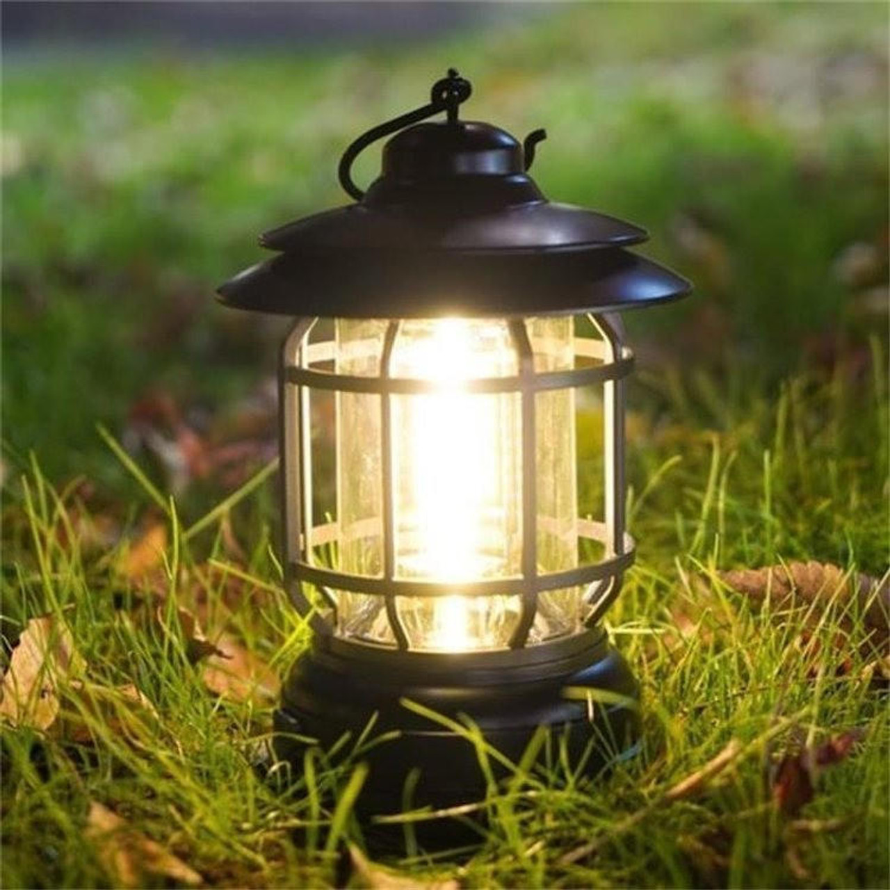 Lampe Camping Rétro Portable, Lanterne de camping