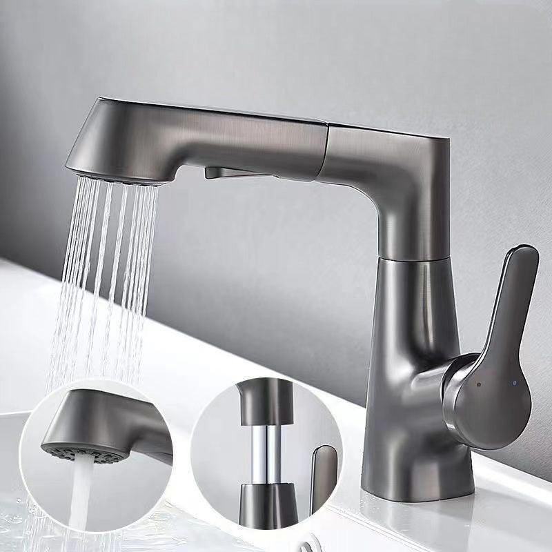 Robinet De Lavabo Pivotant 360° Avec 2 Jets – Flexible, Chromé, Vanne Céramique, économique En Eau, Installation Facile - 3