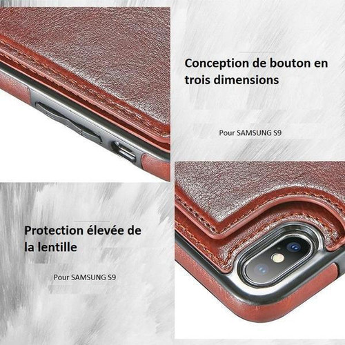 Étuis en cuir de style livre pour iPhone 14 Pro fabriqués à la main