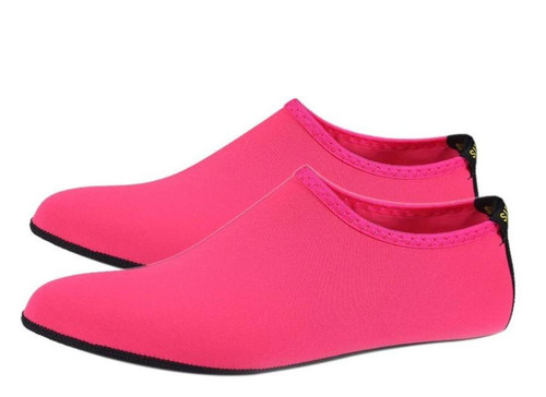 Chaussures Aquatiques Unisexes - Tissu Lycra, Semelle Caoutchouc - Pour Plage, Natation, Plongée, Rafting - 11