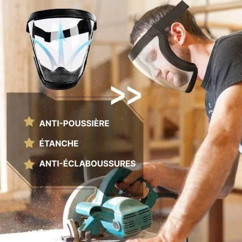 Masque anti-poussière intégral