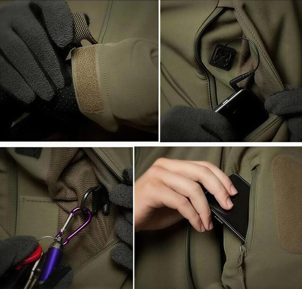 Veste Imperméable Militaire zaxx