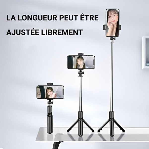 Perche à Selfie Sans Fil 6-en-1 Avec Bluetooth zaxx