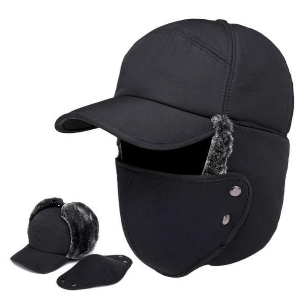 Casquette Polaire Avec Cache-oreilles zaxx