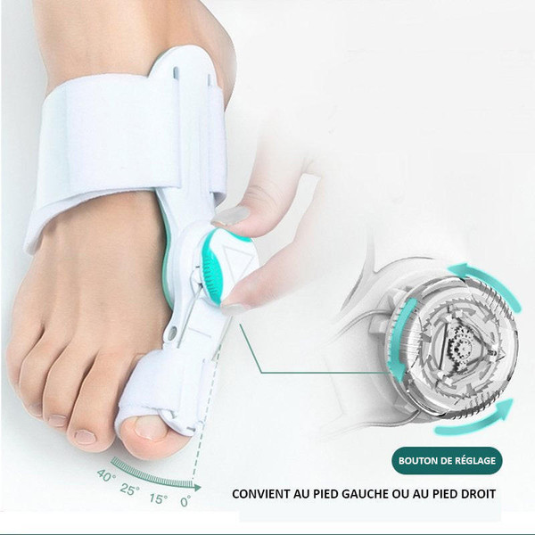 Correcteur Hallux Valgus Efficace - MediCare zaxx