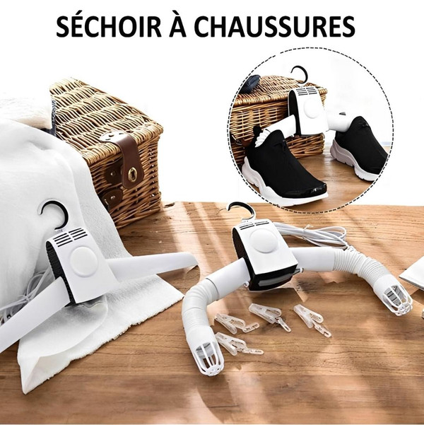 Cintre Électrique Chauffant et Repassant zaxx