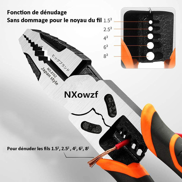 Pince coupante multifonction 4 en 1 Pince coupante multifonction 4 en 1 zaxx