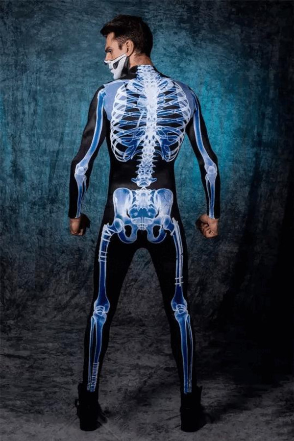 Costume Squelette pour Halloween - Deguisement zaxx