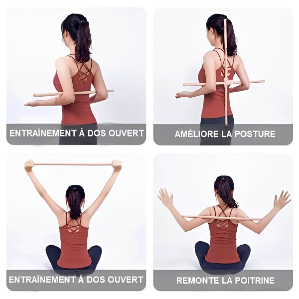 Correcteur De Posture En Acier Inoxydable - HealthCare™ zaxx