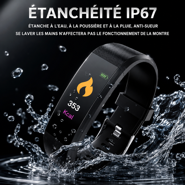 Montre Connectée Avec Bluetooth Pour Senior zaxx