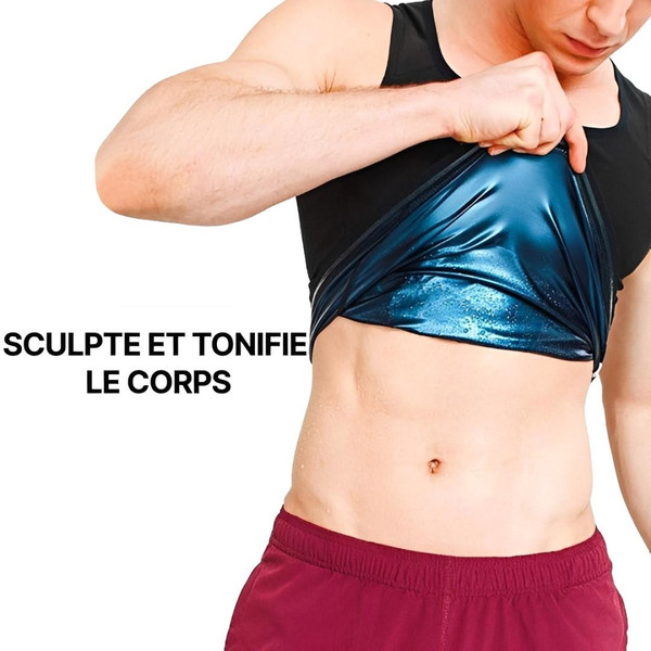 T-Shirt Débardeur De Compression Pour Homme zaxx