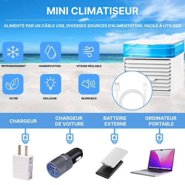 Climatiseur Portable NexFan™ zaxx